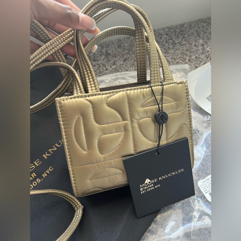 Moose knuckles x telfar small bag